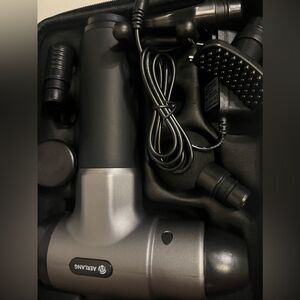 AERLANG Massage Gun, Deep Tissue Massager, Portable Muscle Gun Black